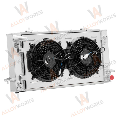 Rows aluminum radiator - aluminum,