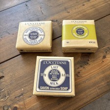 L'Occitane soap x 3  100g each
