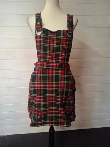 Hell bunny red black tartan - bunny,