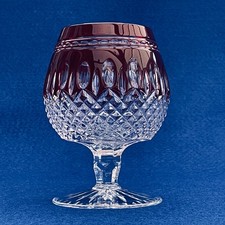 Vintage Waterford Ruby Clarendon Brandy Glass - Multiple Available