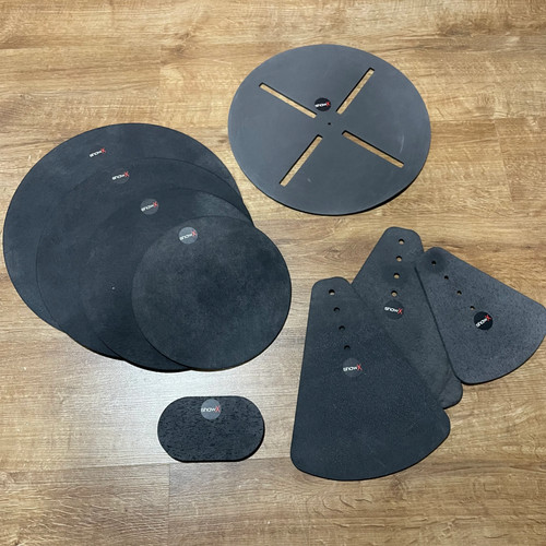 Shaw drum kit and cymbals - shaw,