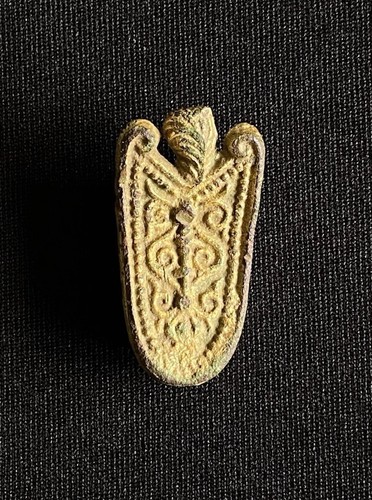 Post medieval gilded strap - medieval,