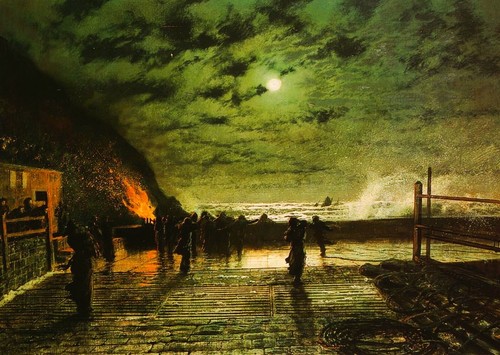 John atkinson grimshaw canvas - john,