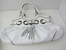 Hype White leather purse white