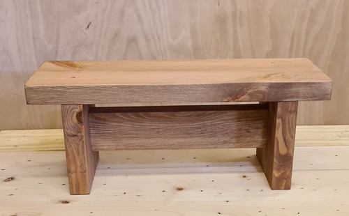 Small wooden rustic - wooden, foot
