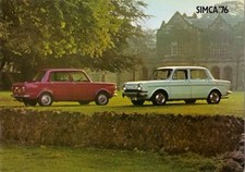 Simca 1000 & 1100 1975-1976 UK