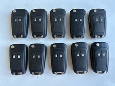 10 x Vauxhall 2 button flip Keys Astra, Meriva, Insignia etc