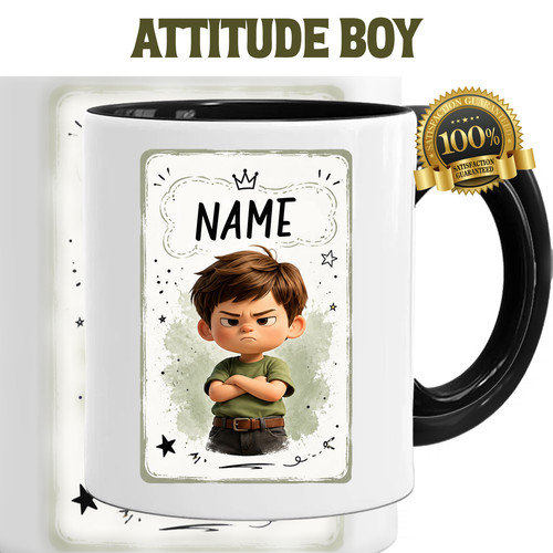 Attitude colour mug - colour,
