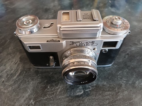 Vintage kiev camera - vintage,