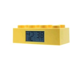 Lego Yellow Brick Alarm Clock