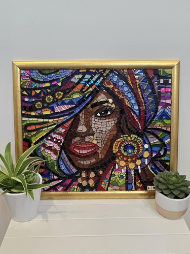 Glass mosaic artwork award - mosaic,