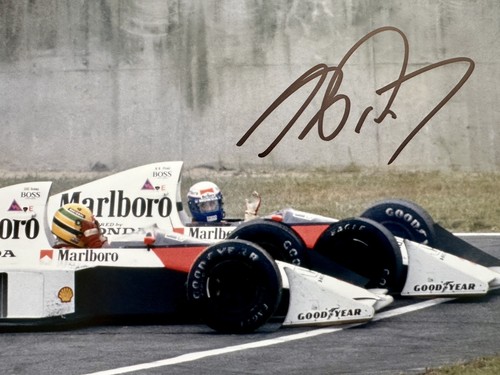 Alain prost ayrton - &,