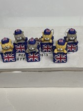 6 x Miniature Gift Teddy Bear