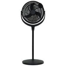 Prem-I-Air 16" (40cm) Power Stand  Height Adjustable Black Fan with Remote Co...