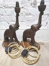 Vintage MCM Teak Carved Wood