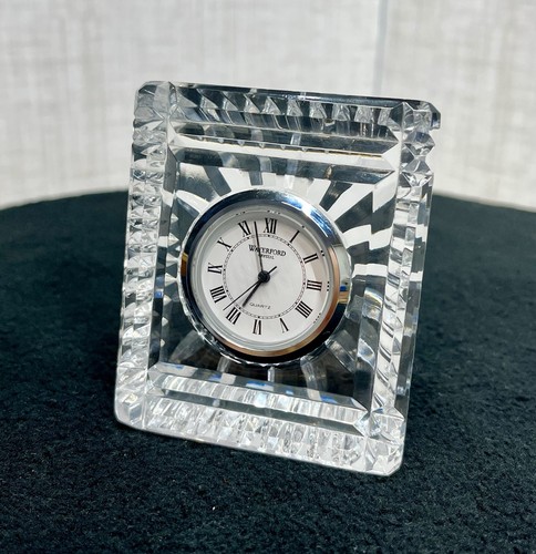 Waterford small clock euc - small,