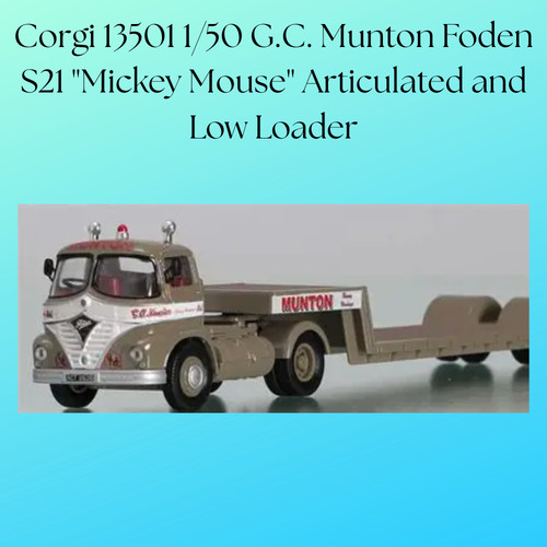 Corgi 13501 c munton - 1/50, g.c.