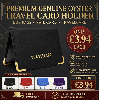 Premium oyster card holder - premium,