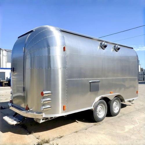 Food truck trailer mobile - truck,