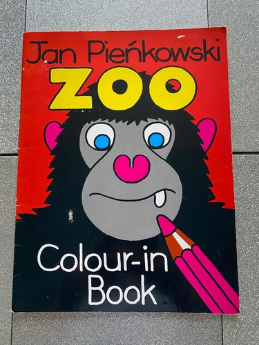 Vintage jan pienkowski zoo - vintage,