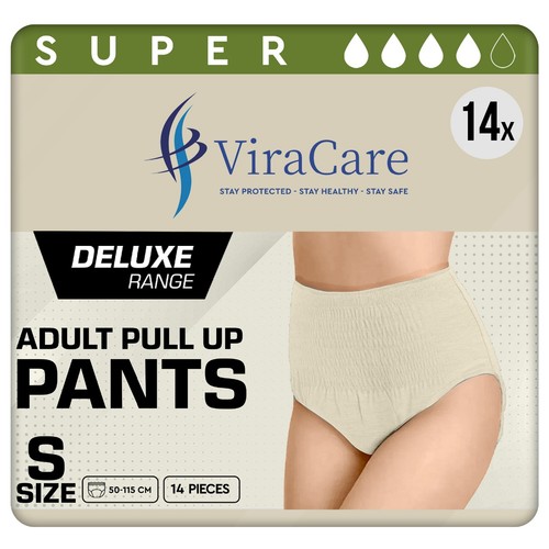 Cream incontinence pants - x,