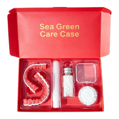 Silicone dentures kit upper - dentures,