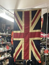 Vintage Union Jack British Double Stitched Cotton Flags 5X3FT & 3X2FT