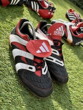 BNWT original adidas predator accelerator Uk size 8.5 football boots 1998 Sample