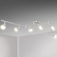 Ceiling Spotlight,4-6 Way Rotatable Spot Lights for Ceiling ,Without Gu10 Bulbs