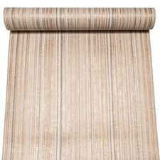 Copper Grey Stripe Wallpaper