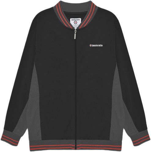 Lambretta mens black - lambretta, black/red