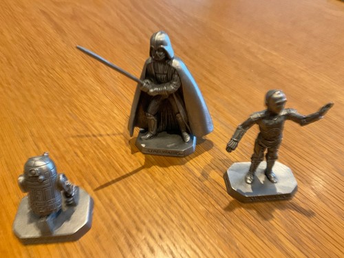Star wars pewter figures - wars,,