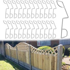 25/50 Pack Fence Panel Clips