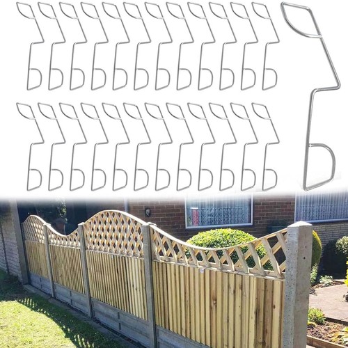 Pack fence panel clips - fence,