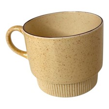 Poole Pottery Vintage Coffee / Tea Cup Broadstone Design