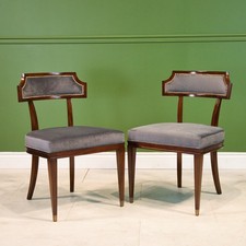 Set of 8 mahogany traditional