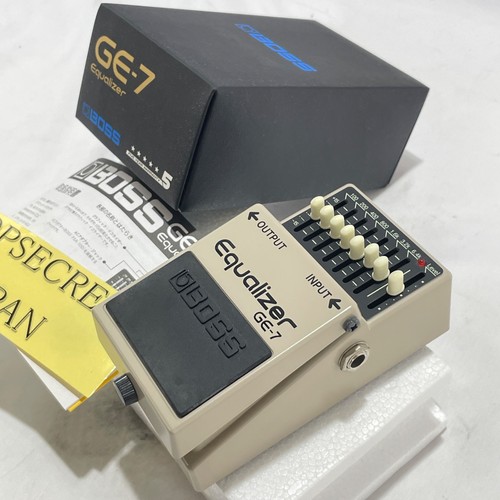 Boss equalizer guitar - boss, ge-7