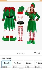 Christmas Elf Costume Women: 6