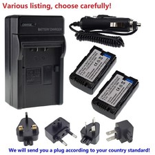 Battery or charger For CGR-D120 Panasonic AG-HVX200 HVX200A HVX200P AG-HVX201A