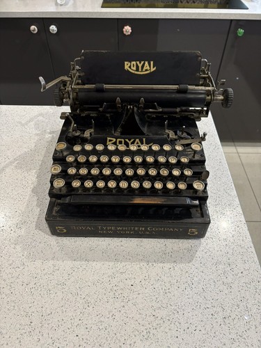 1913 rare royal typewriter - 1913, (