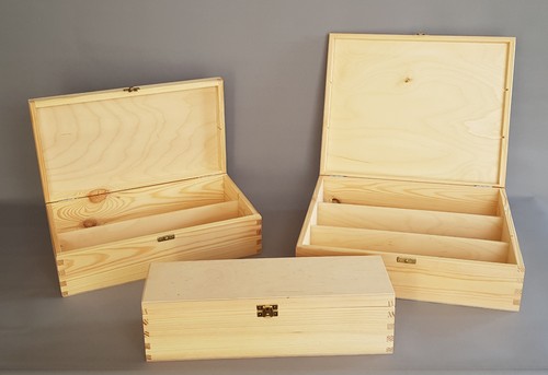 Wooden alkohol storage box - wooden,