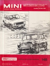 AUSTIN MORRIS MINI ( INCL COOPER 1275GT VAN PICK-UP MOKE ) 1959-71 REPAIR MANUAL