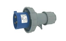 240V 32AMP 3PIN BLUE INDUSTRIAL PLUGS + SOCKETS IP67 WATERPROOF CAMPING CARAVAN 