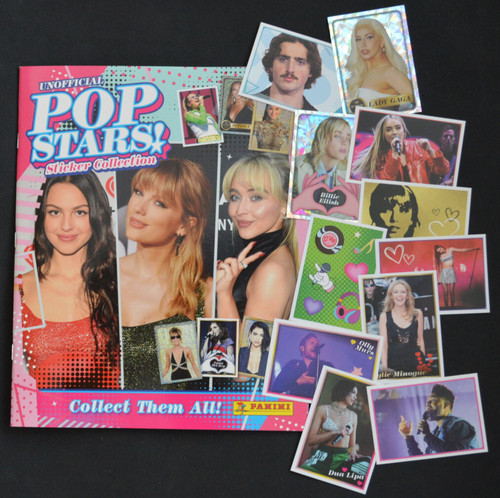 Panini pop stars album - stars!,