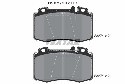 New brake pad set disc - brake, set,