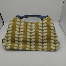 Orla Kiely Classic stem and olive handbag 