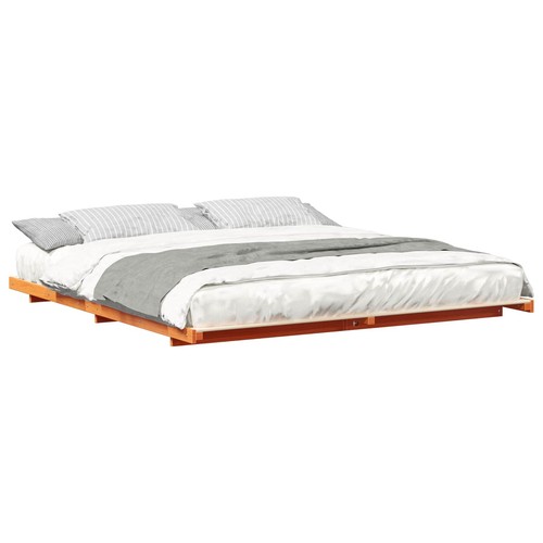 Bed frame solid pine - bed, wood