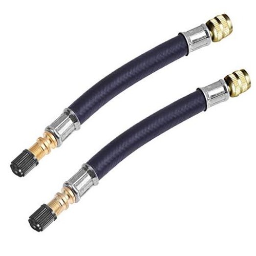 Tire valve extension - valve, adapter