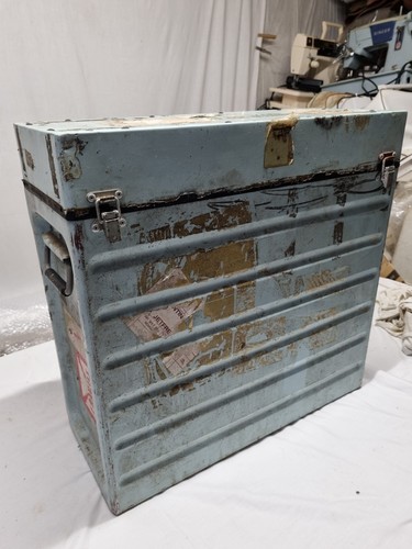 Vintage military metal transit - vintage,