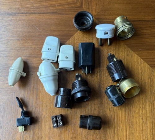 Vintage electrical parts lot - vintage,